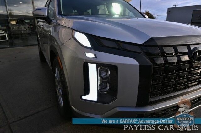 2025 Hyundai Palisade SEL / AWD / Auto Start / Power & Heated Leather Seats / Navigation / Adaptive Cruise / Lane Departure & Blind Spot / Apple CarPlay & Android Auto / Back Up Camera / Rear Parking Sensors / 3rd Row / Seats 7 / 1-Owner Anchorage AK 2025 Hyundai Palisade SEL / AWD / Auto Start / Power & Heated Leather Seats / Navigation / Adaptive Cruise / Lane Departure & Blind Spot / Apple CarPlay & Android Auto / Back Up Camera / Rear Parking Sensors / 3rd Row / Seats 7 / 1-Owner Anchorage AK