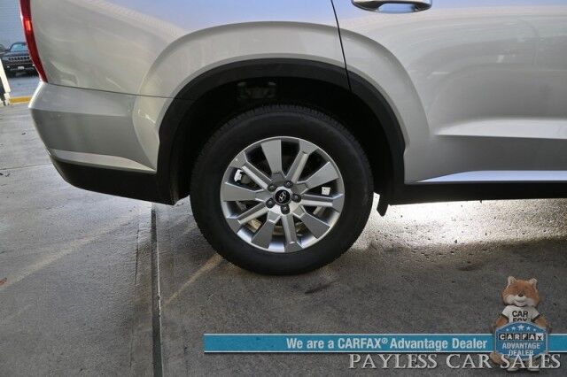 2025 Hyundai Palisade SEL / AWD / Auto Start / Power & Heated Leather Seats / Navigation / Adaptive Cruise / Lane Departure & Blind Spot / Apple CarPlay & Android Auto / Back Up Camera / Rear Parking Sensors / 3rd Row / Seats 7 / 1-Owner Anchorage AK 2025 Hyundai Palisade SEL / AWD / Auto Start / Power & Heated Leather Seats / Navigation / Adaptive Cruise / Lane Departure & Blind Spot / Apple CarPlay & Android Auto / Back Up Camera / Rear Parking Sensors / 3rd Row / Seats 7 / 1-Owner Anchorage AK
