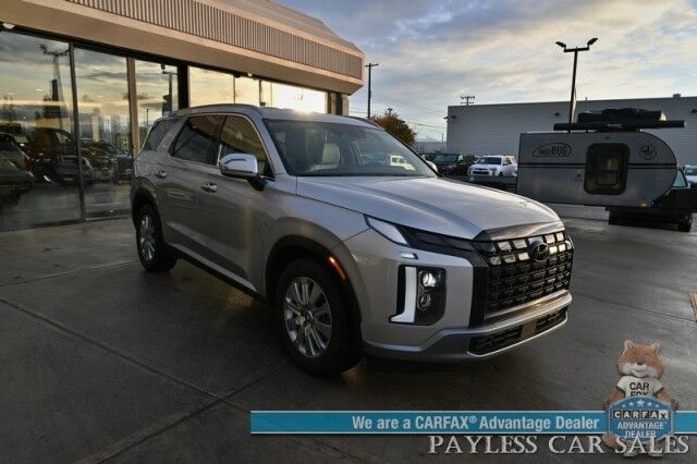 2025 Hyundai Palisade SEL / AWD / Auto Start / Power & Heated Leather Seats / Navigation / Adaptive Cruise / Lane Departure & Blind Spot / Apple CarPlay & Android Auto / Back Up Camera / Rear Parking Sensors / 3rd Row / Seats 7 / 1-Owner Anchorage AK 2025 Hyundai Palisade SEL / AWD / Auto Start / Power & Heated Leather Seats / Navigation / Adaptive Cruise / Lane Departure & Blind Spot / Apple CarPlay & Android Auto / Back Up Camera / Rear Parking Sensors / 3rd Row / Seats 7 / 1-Owner Anchorage AK