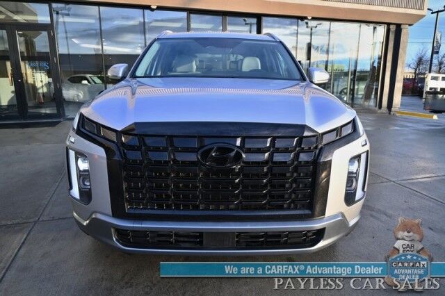 2025 Hyundai Palisade SEL / AWD / Auto Start / Power & Heated Leather Seats / Navigation / Adaptive Cruise / Lane Departure & Blind Spot / Apple CarPlay & Android Auto / Back Up Camera / Rear Parking Sensors / 3rd Row / Seats 7 / 1-Owner Anchorage AK 2025 Hyundai Palisade SEL / AWD / Auto Start / Power & Heated Leather Seats / Navigation / Adaptive Cruise / Lane Departure & Blind Spot / Apple CarPlay & Android Auto / Back Up Camera / Rear Parking Sensors / 3rd Row / Seats 7 / 1-Owner Anchorage AK