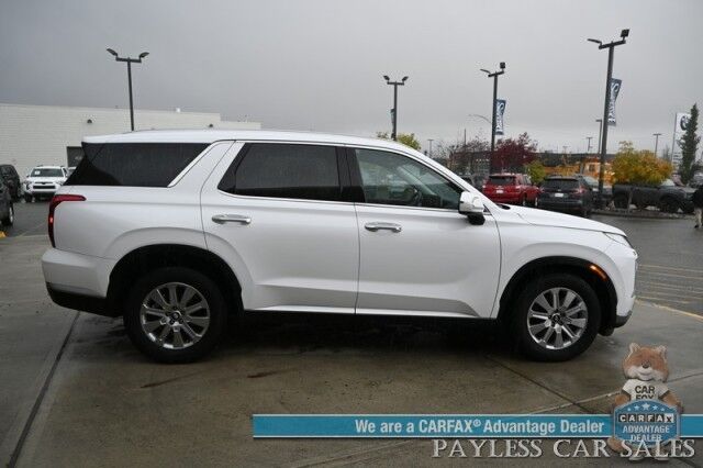 2025 Hyundai Palisade SEL / AWD / Auto Start / Power & Heated Leather Seats / Navigation / Adaptive Cruise / Lane Departure & Blind Spot / Rear Captain Chairs / 3rd Row / Seats 7 / Apple CarPlay & Android Auto / Back Up Camera / 1-Owner Anchorage AK