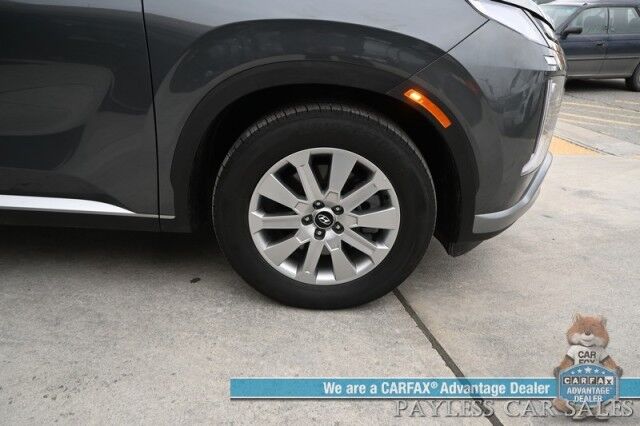 2025 Hyundai Palisade SEL / AWD / AutoStart / Power & Heated Leather Seats / Navigation / Lane Departure & Blind Spot Alert / Apple CarPlay & Android Auto / Keyless Entry & Start / 3rd Row / Rear Captains Chairs / Seats 7 / 1-Owner Anchorage AK 2025 Hyundai Palisade SEL / AWD / AutoStart / Power & Heated Leather Seats / Navigation / Lane Departure & Blind Spot Alert / Apple CarPlay & Android Auto / Keyless Entry & Start / 3rd Row / Rear Captains Chairs / Seats 7 / 1-Owner Anchorage AK