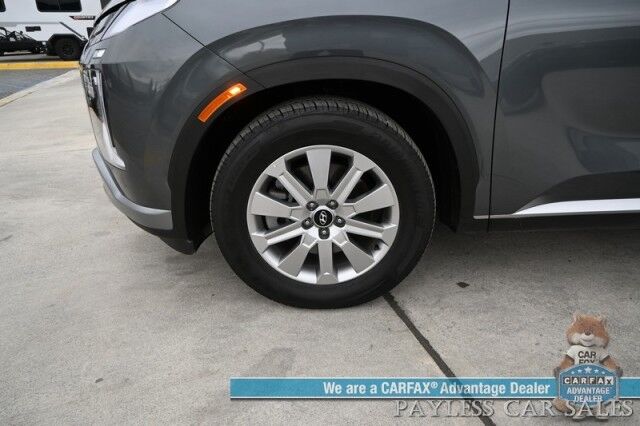 2025 Hyundai Palisade SEL / AWD / AutoStart / Power & Heated Leather Seats / Navigation / Lane Departure & Blind Spot Alert / Apple CarPlay & Android Auto / Keyless Entry & Start / 3rd Row / Rear Captains Chairs / Seats 7 / 1-Owner Anchorage AK 2025 Hyundai Palisade SEL / AWD / AutoStart / Power & Heated Leather Seats / Navigation / Lane Departure & Blind Spot Alert / Apple CarPlay & Android Auto / Keyless Entry & Start / 3rd Row / Rear Captains Chairs / Seats 7 / 1-Owner Anchorage AK