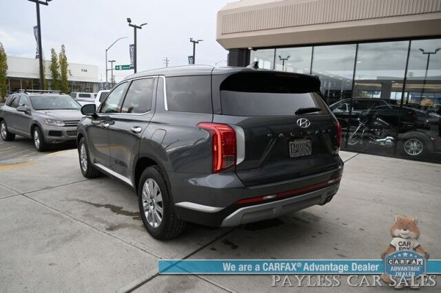 2025 Hyundai Palisade SEL / AWD / AutoStart / Power & Heated Leather Seats / Navigation / Lane Departure & Blind Spot Alert / Apple CarPlay & Android Auto / Keyless Entry & Start / 3rd Row / Rear Captains Chairs / Seats 7 / 1-Owner Anchorage AK 2025 Hyundai Palisade SEL / AWD / AutoStart / Power & Heated Leather Seats / Navigation / Lane Departure & Blind Spot Alert / Apple CarPlay & Android Auto / Keyless Entry & Start / 3rd Row / Rear Captains Chairs / Seats 7 / 1-Owner Anchorage AK