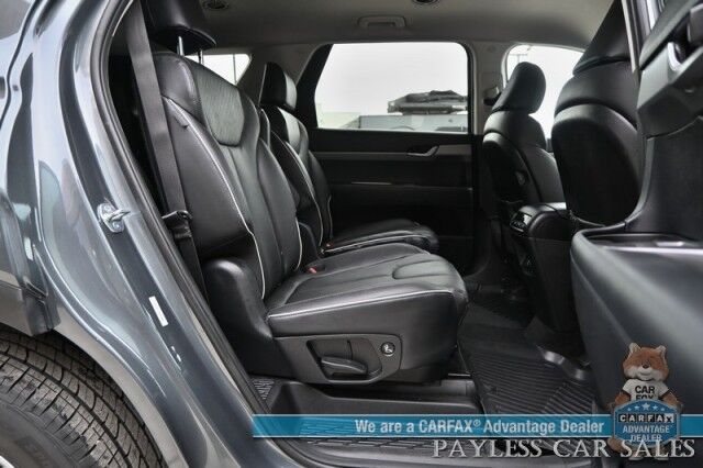 2025 Hyundai Palisade SEL / AWD / AutoStart / Power & Heated Leather Seats / Navigation / Lane Departure & Blind Spot Alert / Apple CarPlay & Android Auto / Keyless Entry & Start / 3rd Row / Rear Captains Chairs / Seats 7 / 1-Owner Anchorage AK 2025 Hyundai Palisade SEL / AWD / AutoStart / Power & Heated Leather Seats / Navigation / Lane Departure & Blind Spot Alert / Apple CarPlay & Android Auto / Keyless Entry & Start / 3rd Row / Rear Captains Chairs / Seats 7 / 1-Owner Anchorage AK