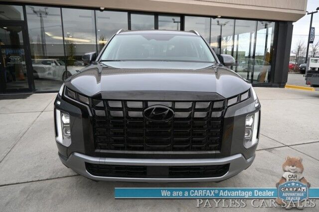 2025 Hyundai Palisade SEL / AWD / AutoStart / Power & Heated Leather Seats / Navigation / Lane Departure & Blind Spot Alert / Apple CarPlay & Android Auto / Keyless Entry & Start / 3rd Row / Rear Captains Chairs / Seats 7 / 1-Owner Anchorage AK 2025 Hyundai Palisade SEL / AWD / AutoStart / Power & Heated Leather Seats / Navigation / Lane Departure & Blind Spot Alert / Apple CarPlay & Android Auto / Keyless Entry & Start / 3rd Row / Rear Captains Chairs / Seats 7 / 1-Owner Anchorage AK