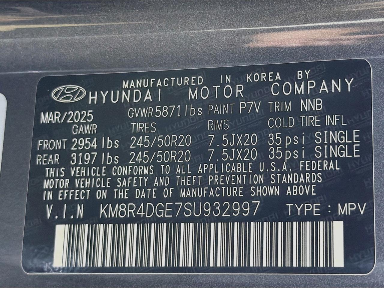2025 Hyundai Palisade SEL Premium 7P Willowbrook IL