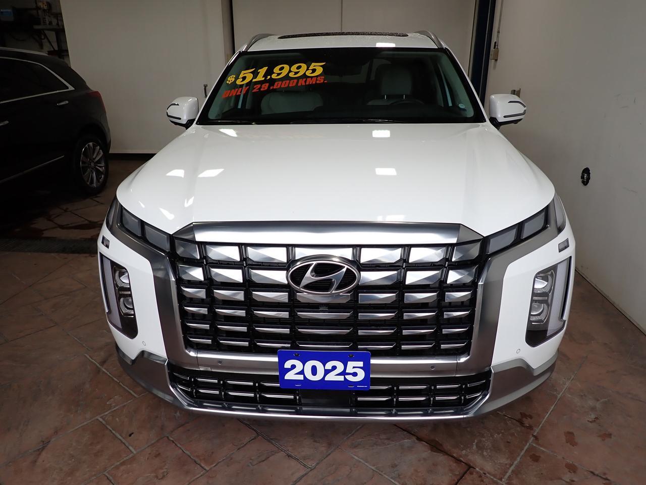 2025 Hyundai Palisade Ultimate Calligraphy 7-PASS 4WD LEATHER NAVI SUNROOF Listowel ON