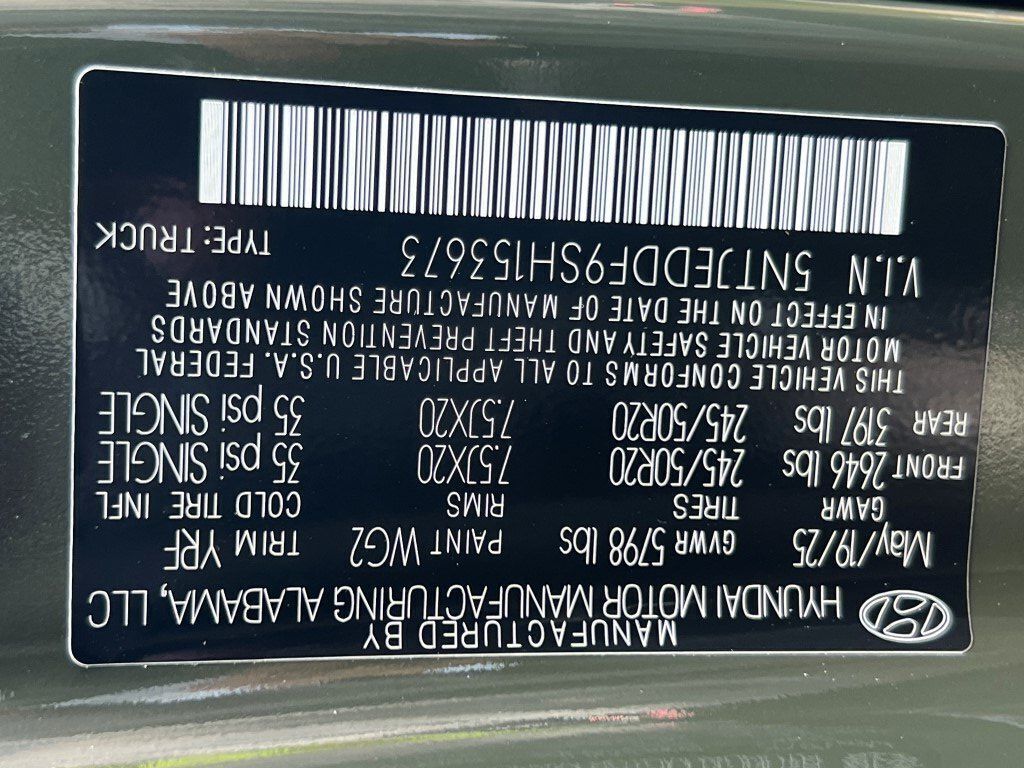 2025 Hyundai SANTA CRUZ Limited Chantilly VA