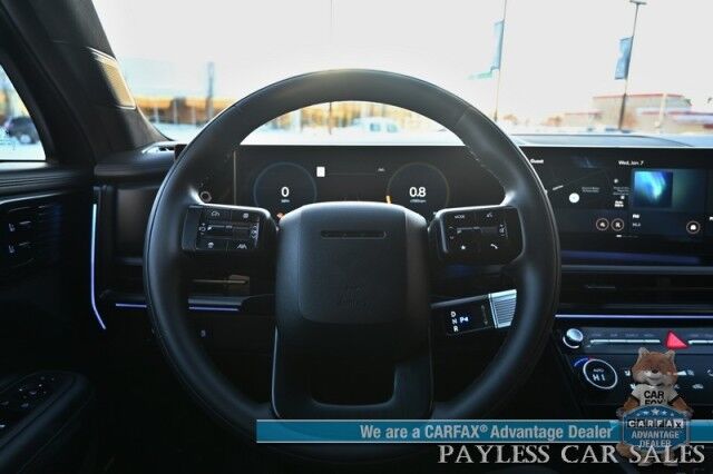 2025 Hyundai Santa Fe Calligraphy / AWD / Auto Start / Heated & Cooled Leather Seats / Heated Steering / Dual Sunroof / NAV / Bose / Adaptive Cruise / Lane Depart & Blind Spot / 3rd Row / Seats 6 / Rear Captain Chairs / Block Heater / 1-Owner Anchorage AK