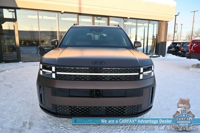 2025 Hyundai Santa Fe Calligraphy / AWD / Auto Start / Heated & Cooled Leather Seats / Heated Steering / Sunroof / NAV / Bose / Adaptive Cruise / Lane Depart & Blind Spot / 3rd Row / Rear Captain Chairs / Seats 6 / Block Heater / 1-Owner Anchorage AK