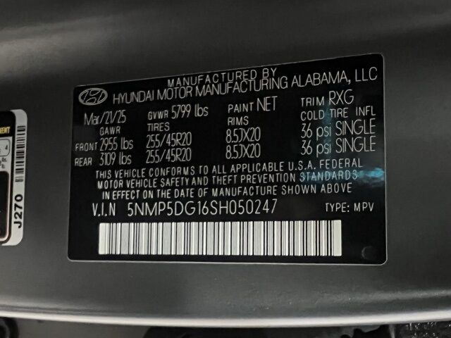 2025 Hyundai Santa Fe Hybrid Calligraphy Highlands Ranch CO