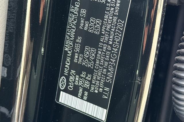 2025 Hyundai Santa Fe Hybrid Limited