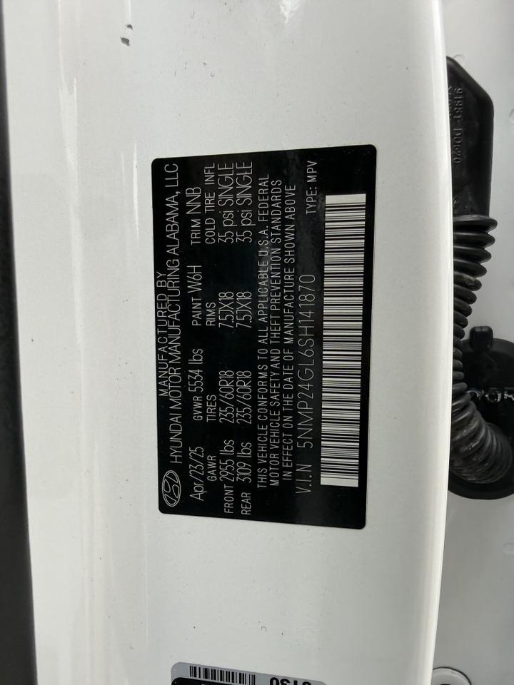 2025 Hyundai Santa Fe SEL 6k mi's Collinsville OK