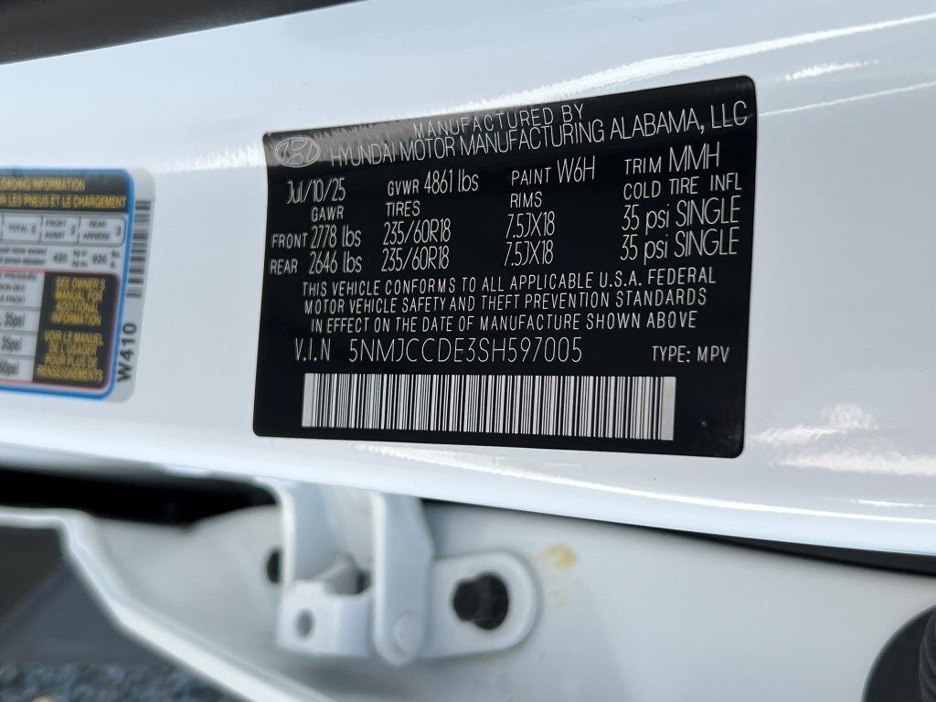 2025 Hyundai TUCSON SEL Convenience AWD Chantilly VA