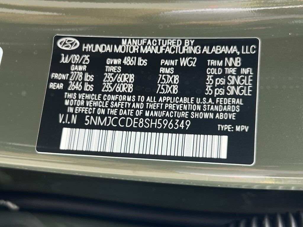 2025 Hyundai TUCSON SEL Convenience AWD Chantilly VA