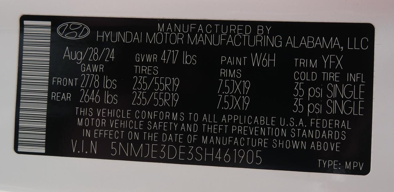 2025 Hyundai Tucson Limited San Juan TX