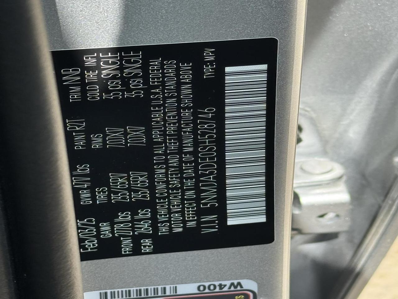 2025 Hyundai Tucson SE Fredericksburg VA