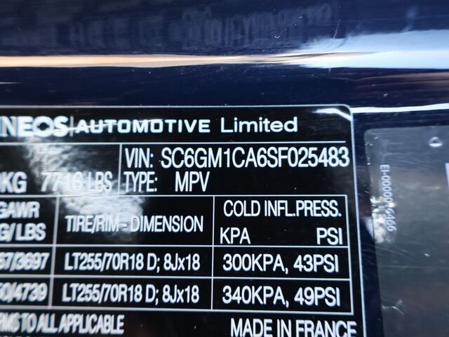 2025 INEOS Grenadier Fieldmaster Edition Oshkosh WI