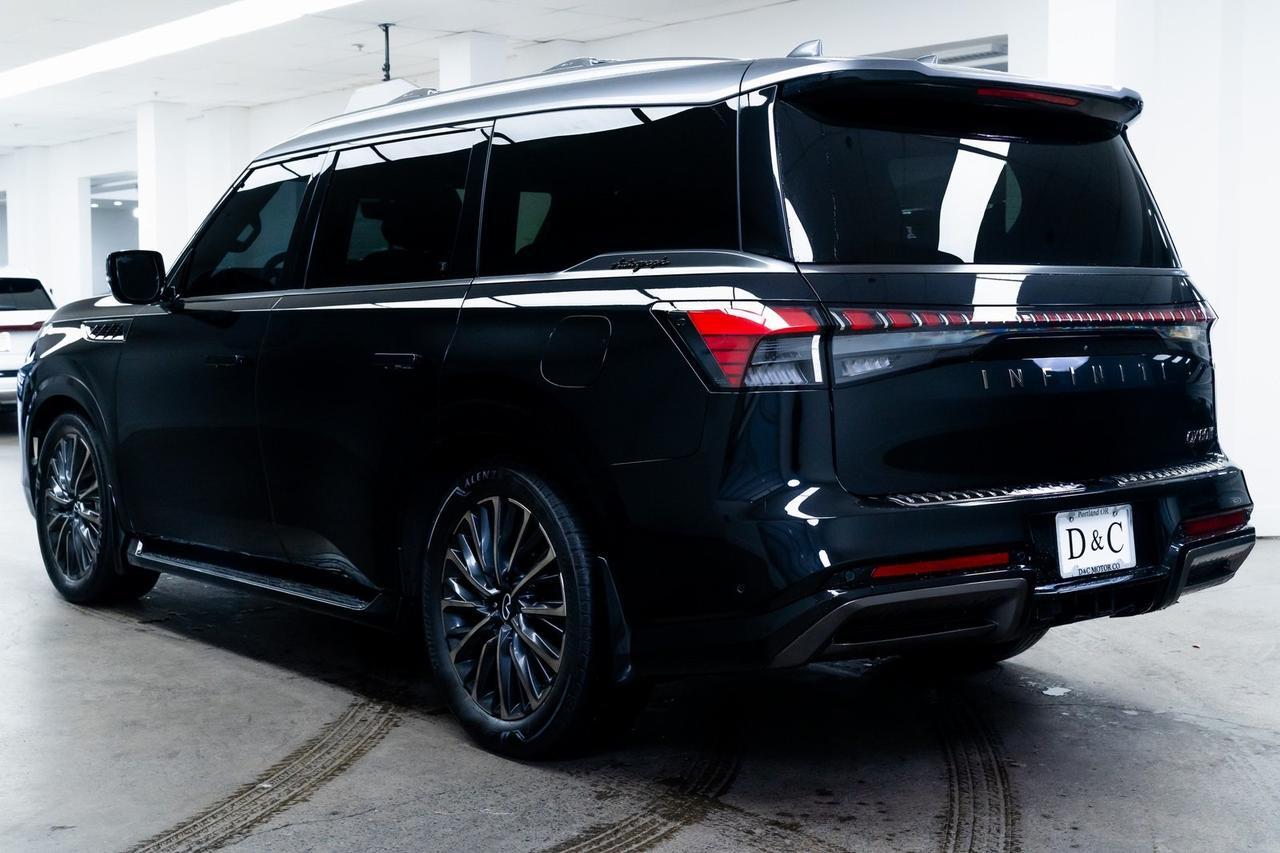 2025 INFINITI QX80 AUTOGRAPH 1 Owner Autograph Exterior Package Premium Cargo P Portland OR