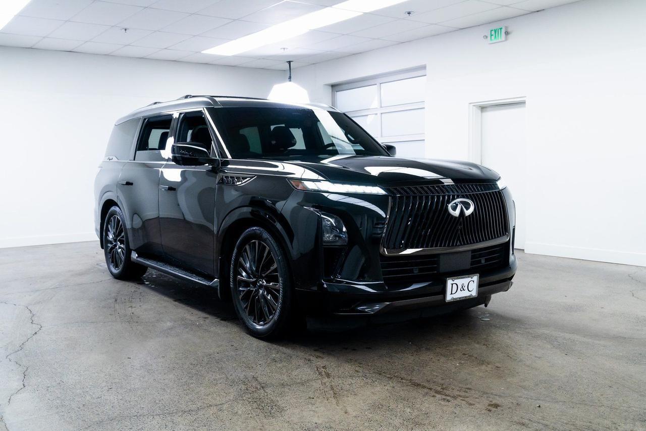 2025 INFINITI QX80 AUTOGRAPH 1 Owner Autograph Exterior Package Premium Cargo P Portland OR