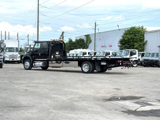 2025 International MV607 EXT Jerr-Dan 22' Rollback Car Carrier Truck with Autogrip Miami FL