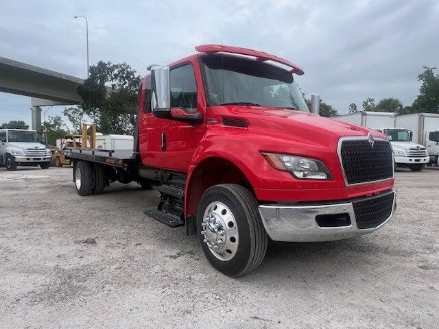 2025 International MV607 SBA Extended Cab 22' Jerr-Dan Rollback Car Carrier Truck Miami FL
