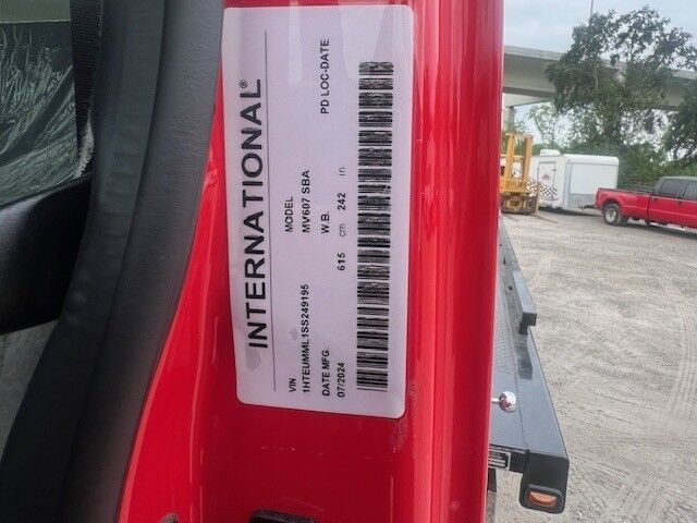 2025 International MV607 SBA Extended Cab 22' Jerr-Dan Rollback Car Carrier Truck Miami FL
