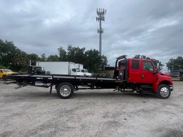 2025 International MV607 SBA Extended Cab 22' Jerr-Dan Rollback Car Carrier Truck Miami FL