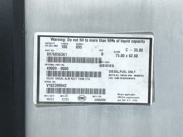 2025 Isuzu FTR 16' Aluminum BABCO Dump Truck Homestead FL