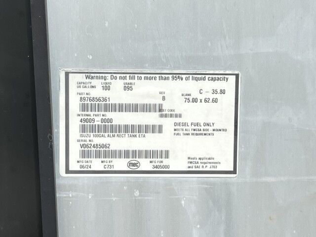 2025 Isuzu FTR 16' BABCO Aluminum Dump Truck Homestead FL