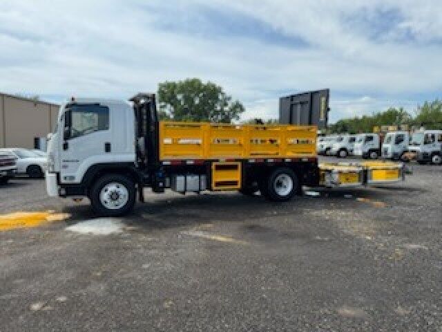 2025 Isuzu FTR 18 Steel Flatbed Truck with Truck Mounted Attenuator Miami FL