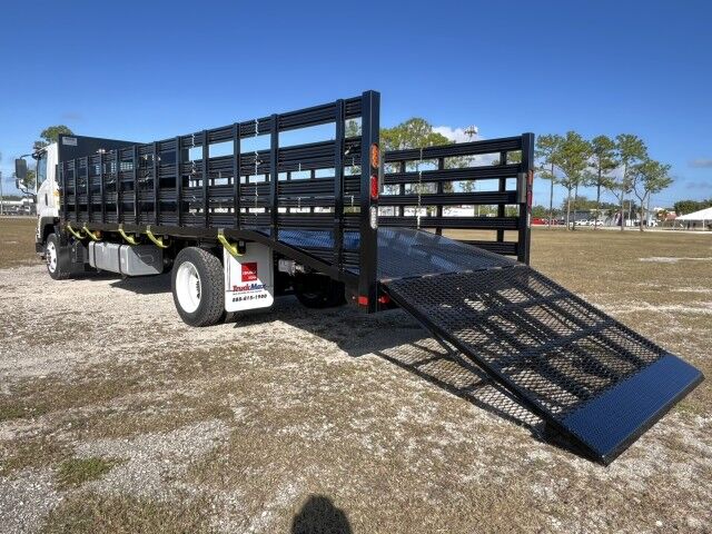 2025 Isuzu FTR 20'+4' Steel Stake Bed Dovetail Truck Homestead FL