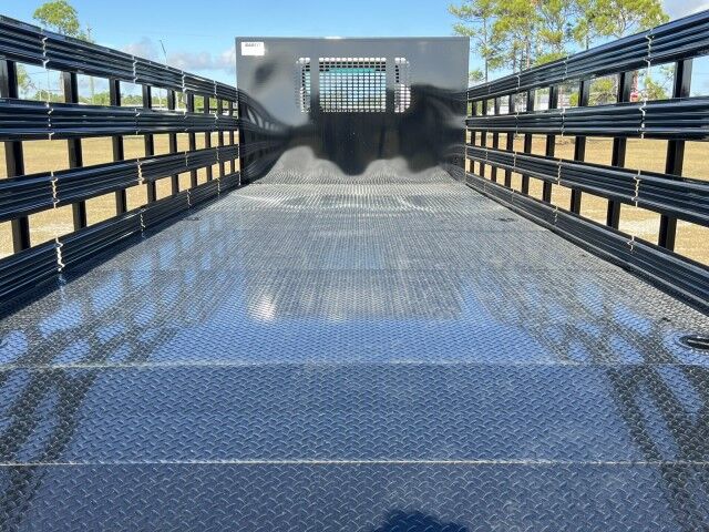 2025 Isuzu FTR 20'+4' Steel Stake Bed Dovetail Truck Homestead FL