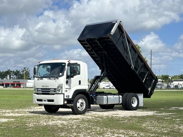 2025 Isuzu FVR 18' BABCO Steel Dump Truck