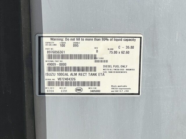 2025 Isuzu FVR 22' BABCO Aluminum Flatbed Truck with 4K Donkey Forklift Homestead FL