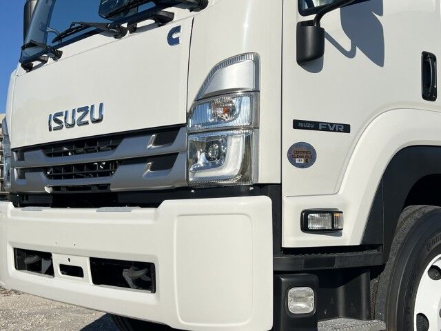 2025 Isuzu FVR 22' BABCO Aluminum Flatbed Truck with 4K Donkey Forklift Homestead FL