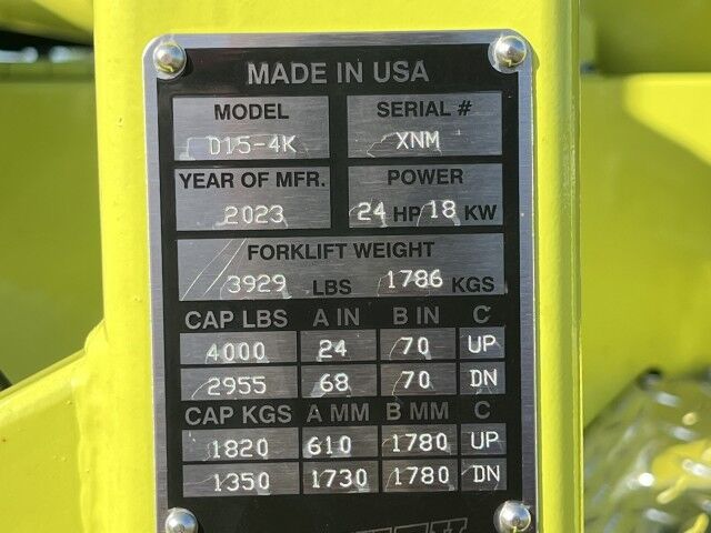 2025 Isuzu FVR 26&apos; BABCO Aluminum Flatbed with 4K Truck Mounted Forklift Homestead FL