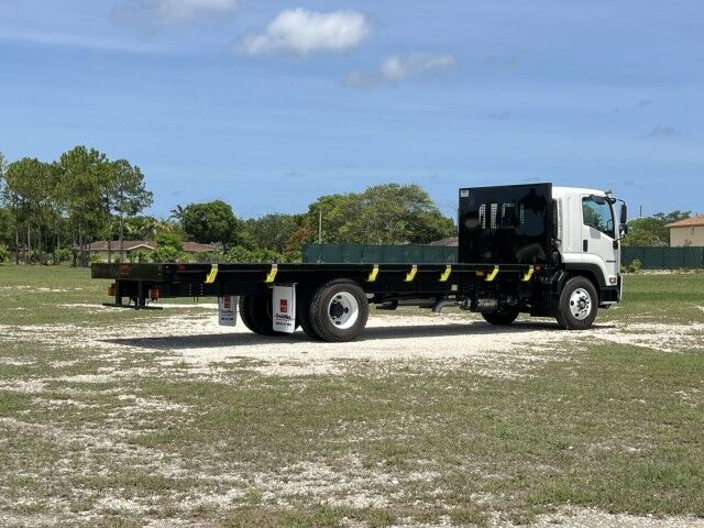 2025 Isuzu FVR 26&apos; BABCO Steel Flatbed Truck Homestead FL