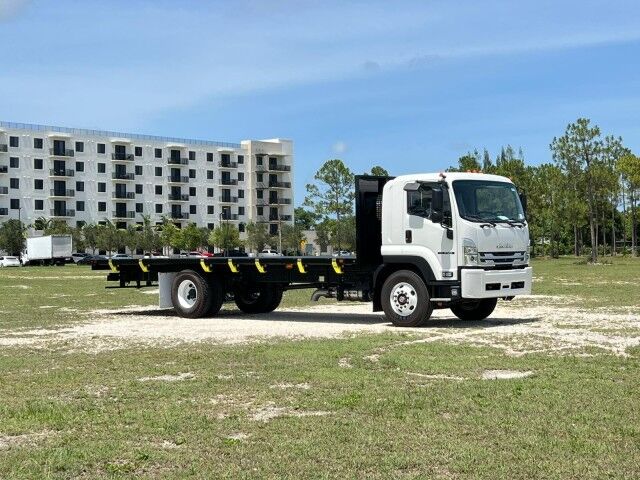 2025 Isuzu FVR 26&apos; BABCO Steel Flatbed Truck Homestead FL