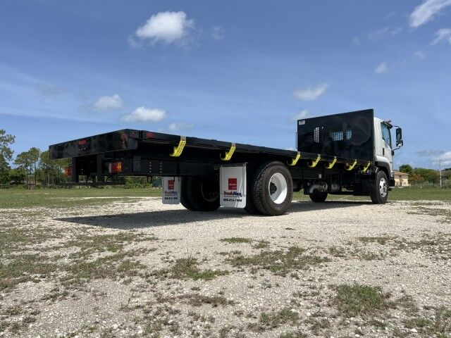 2025 Isuzu FVR 26&apos; BABCO Steel Flatbed Truck Homestead FL