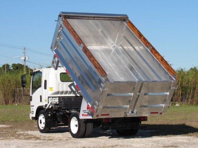 2025 Isuzu NPR-HD 12&apos; BABCO Aluminum Landscape Dump Truck (Gas) Homestead FL