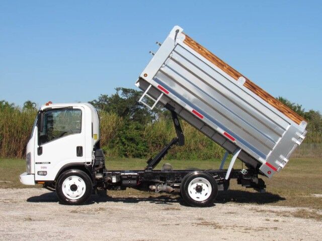2025 Isuzu NPR-HD 12&apos; BABCO Aluminum Landscape Dump Truck (Gas) Homestead FL