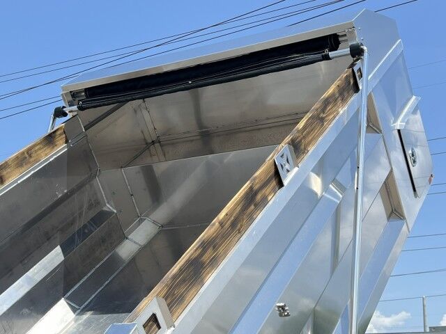 2025 Isuzu NPR-HD Crew Cab DSL 14' Aluminum Landscape Dump Truck Miami FL