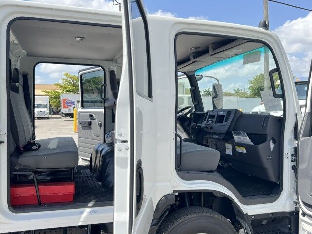 2025 Isuzu NPR-HD Crew Cab DSL 14' BABCO Aluminum Landscape Dump Truck Tampa FL