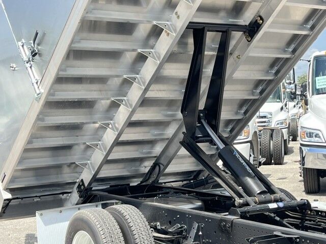 2025 Isuzu NPR-HD Crew Cab DSL 14' BABCO Aluminum Landscape Dump Truck Tampa FL