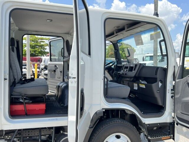 2025 Isuzu NPR-HD Crew Cab DSL 14&apos; BABCO Aluminum Landscape Dump Truck Miami FL