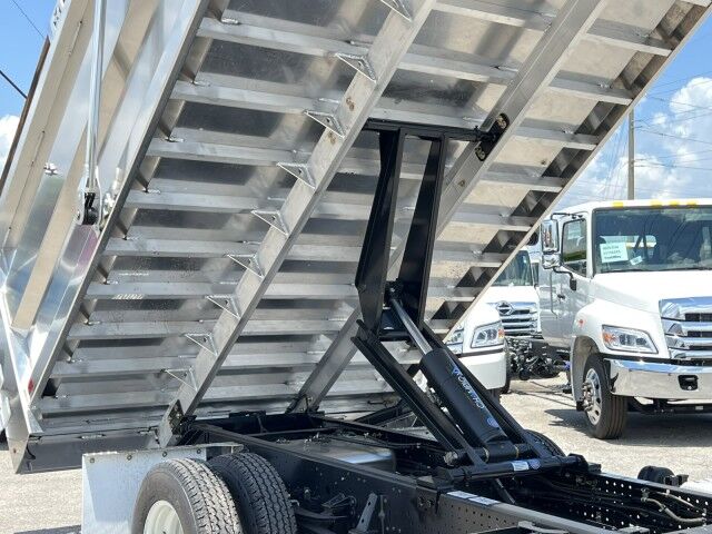 2025 Isuzu NPR-HD Crew Cab DSL 14&apos; BABCO Aluminum Landscape Dump Truck Miami FL