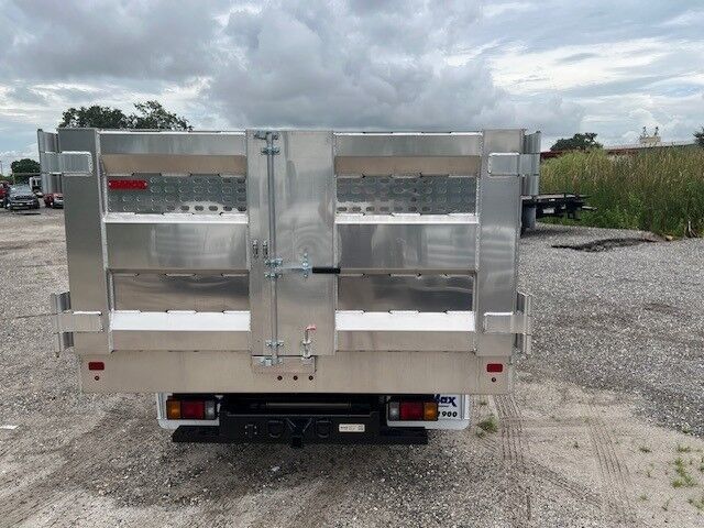 2025 Isuzu NPR-HD Crew Cab DSL 14' BABCO Aluminum Landscape Dump Truck Tampa FL