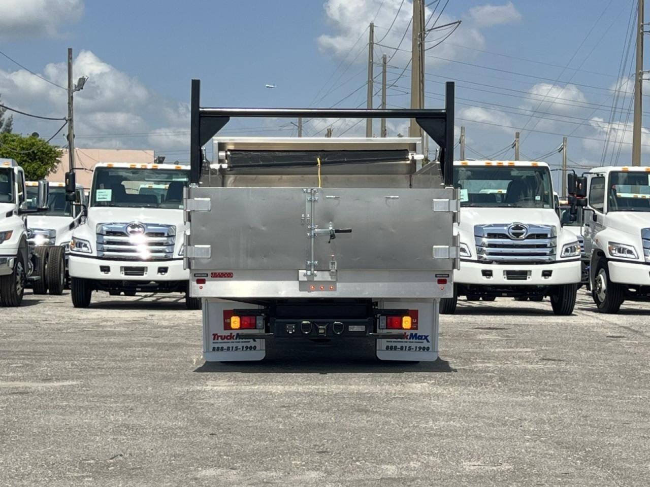 2025 Isuzu NPR-HD Crew Cab DSL 14' BABCO Aluminum Landscape Dump Truck Tampa FL
